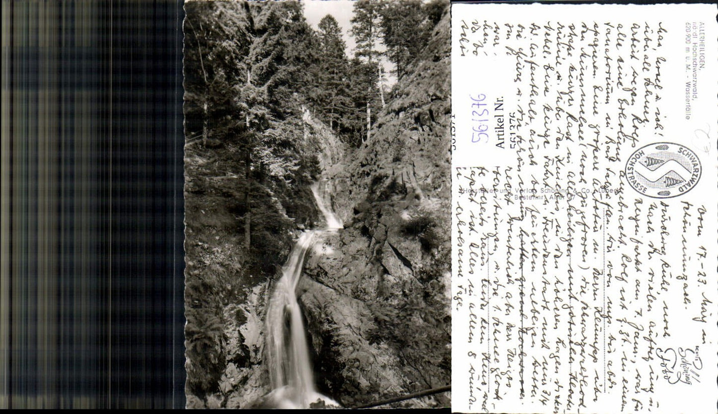 561376, Oppenau Allerheiligen Hochschwarzwald Waterfall