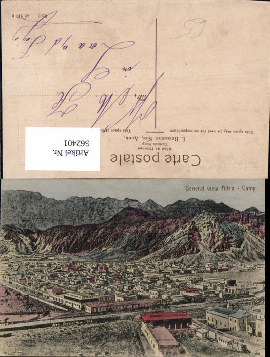 562401,Africa Yemen Yemen Aden General View of Camp