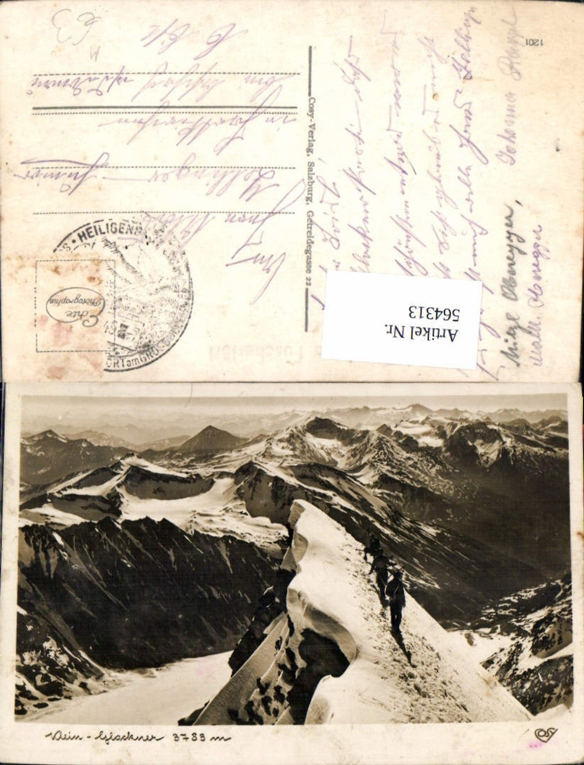 564313, Kleinglockner summit near Heiligenblut am Großglockner