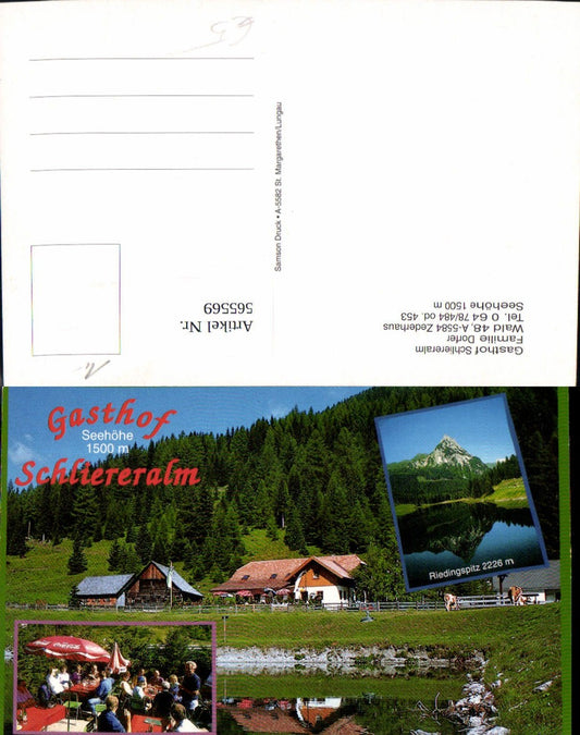 565569, Multi-image Ak Zederhaus Gasthof Schliereralm Fam. Dorfer