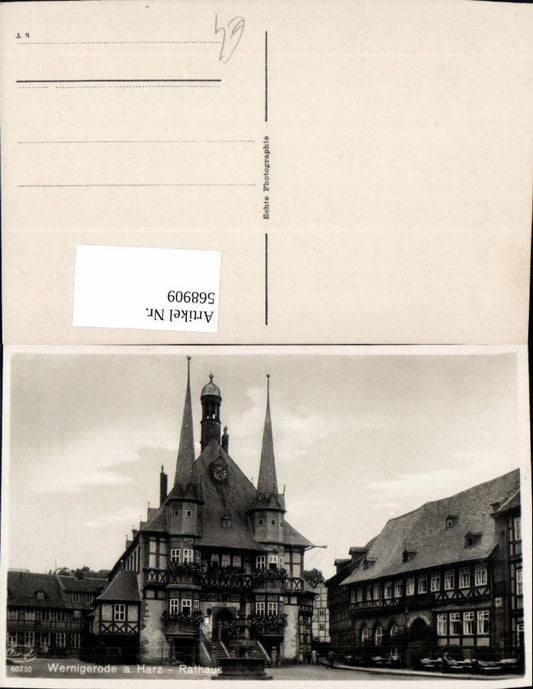 568909, Wernigerode Harz Town Hall