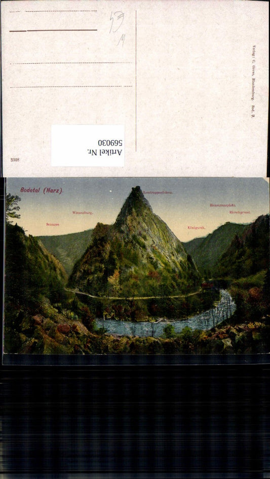 569030, Bodetal Harz Treseburg Thale