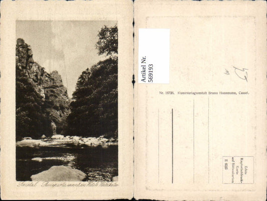 569193, Thale Bodetal Bodenpartie near the Hotel Waldkater