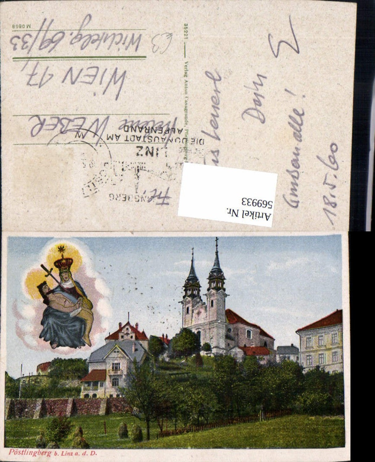 569933, Linz on the Danube Pöstlingberg Church of the Grace of God