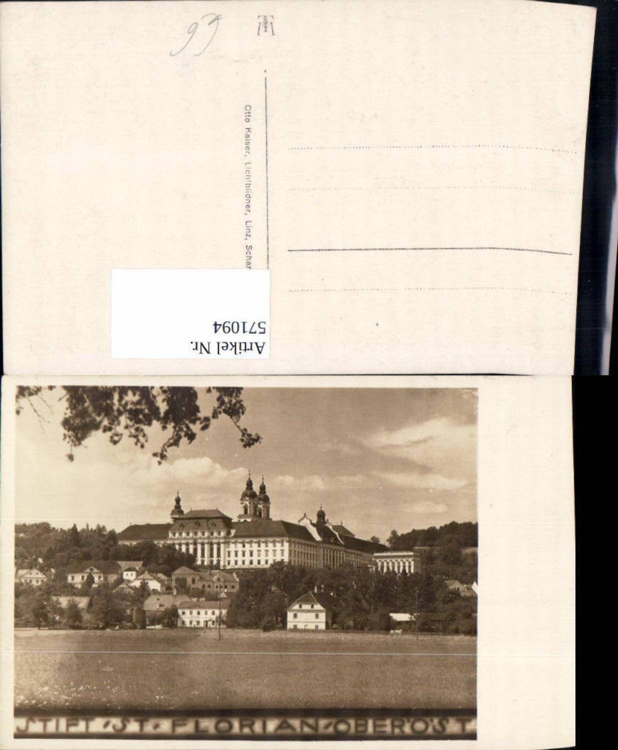 571094, Photo Ak St Florian Abbey View