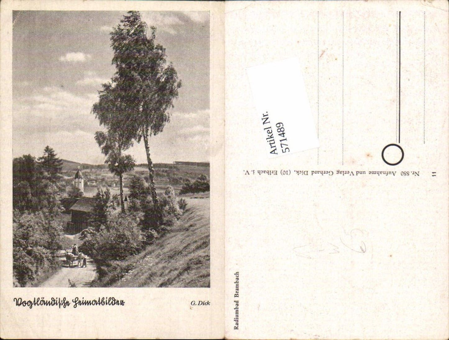 571489, Radiumbad Brambach Bad Brambach