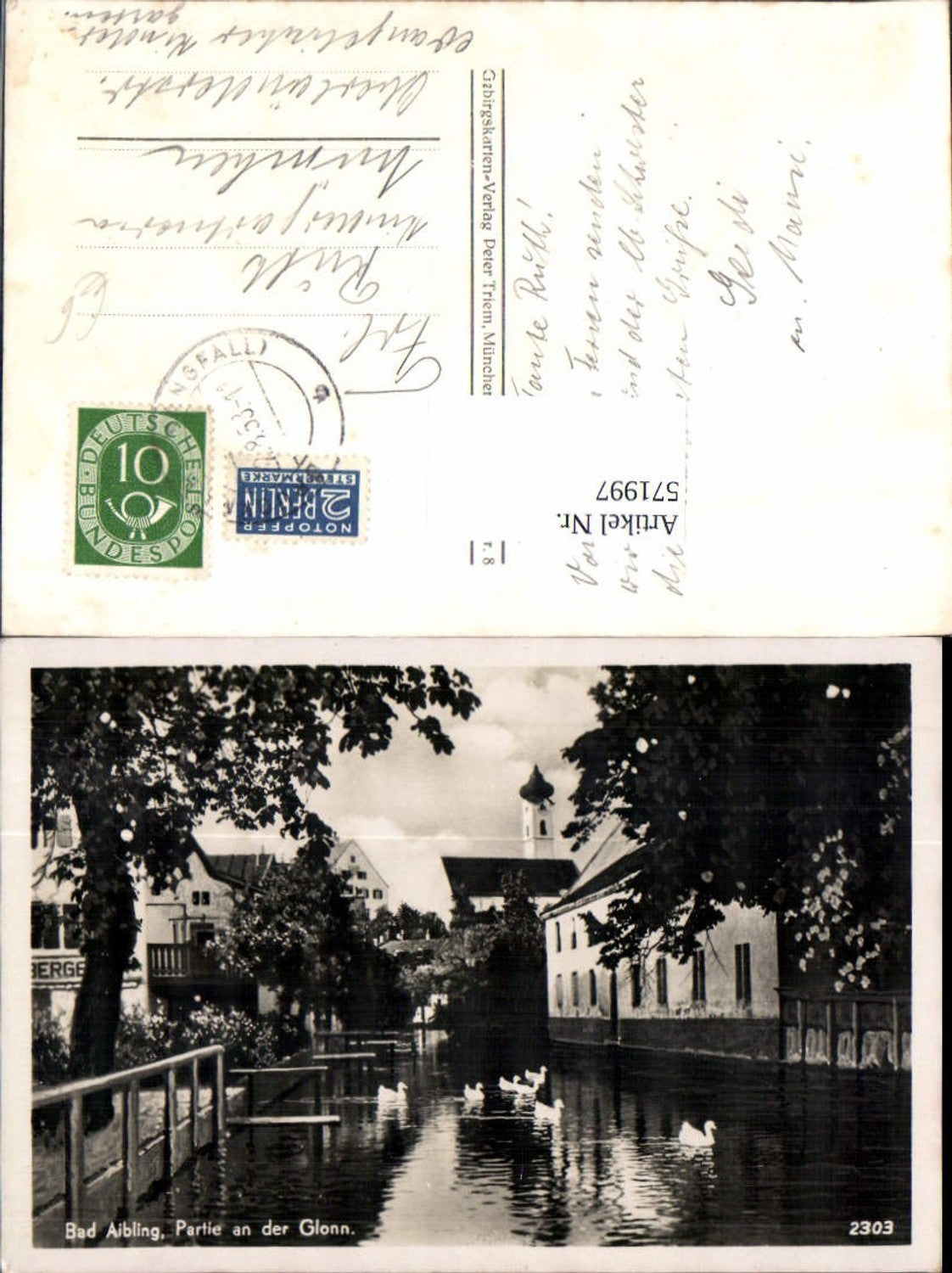 571997, Bad Aibling, part of the Glonn river