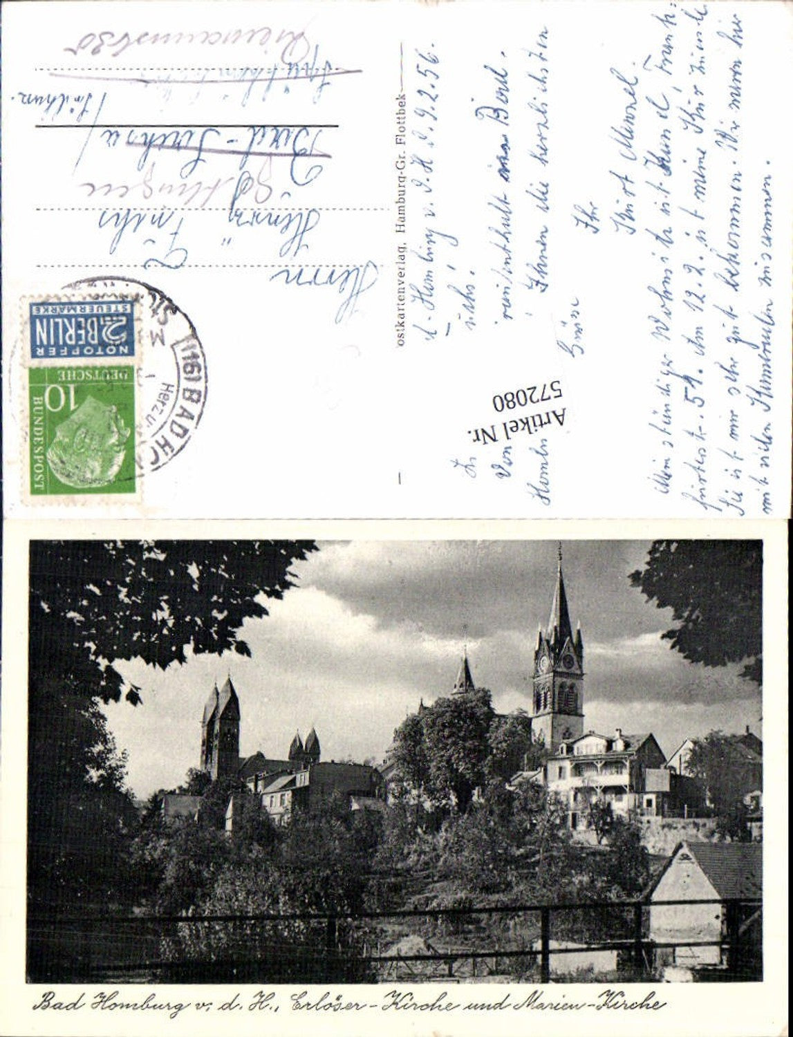 572080, Bad Homburg vor der Höhe, Church of the Redeemer and Church of St. Mary 