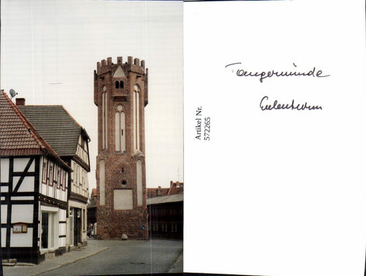 572265, Original photo Owl Tower Tangermünde