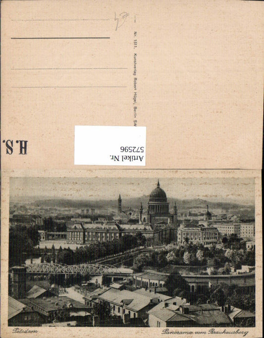 572596, Potsdam Panorama from Brauhausberg
