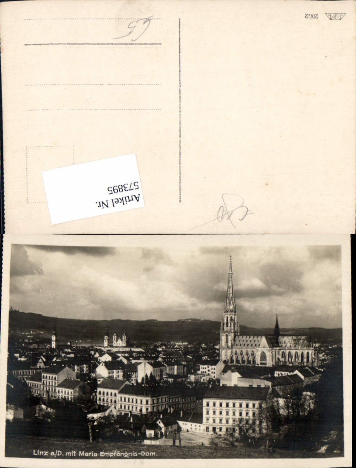 573895, Linz on the Danube Cathedral