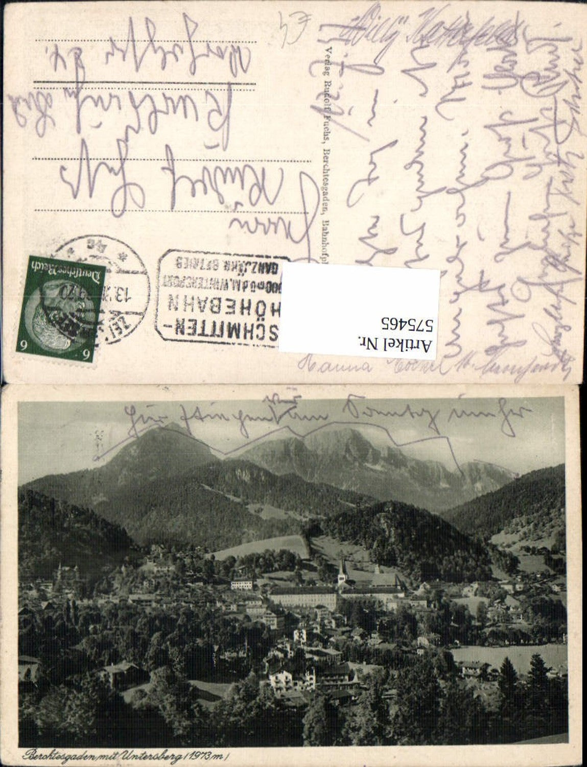 575465, Berchtesgaden with Untersberg