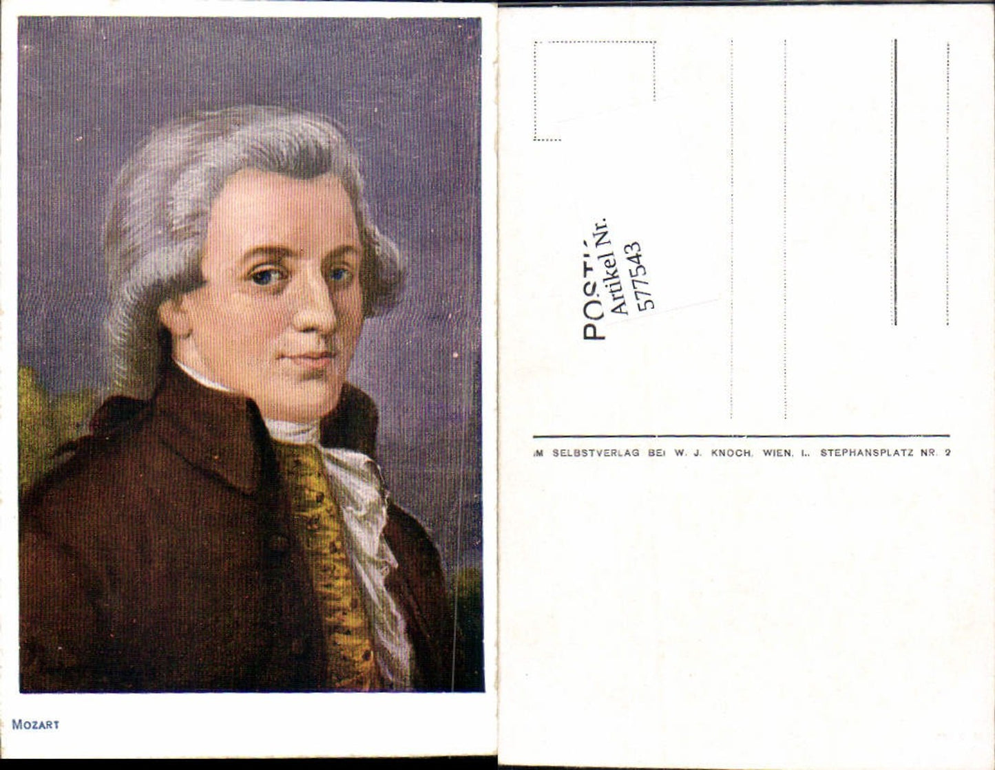 577543, Wolfgang Amadeus Mozart