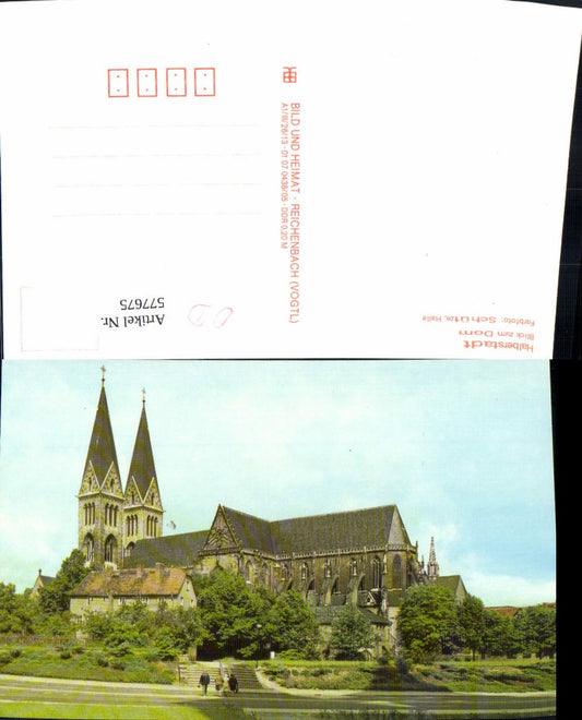 577675, Halberstadt View of the Cathedral