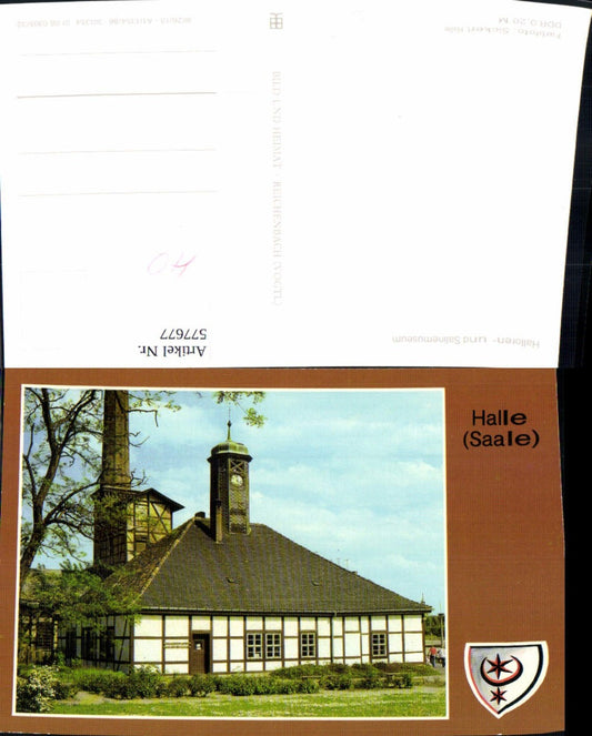 577677, Halle Saale Halloren and Saltworks Museum