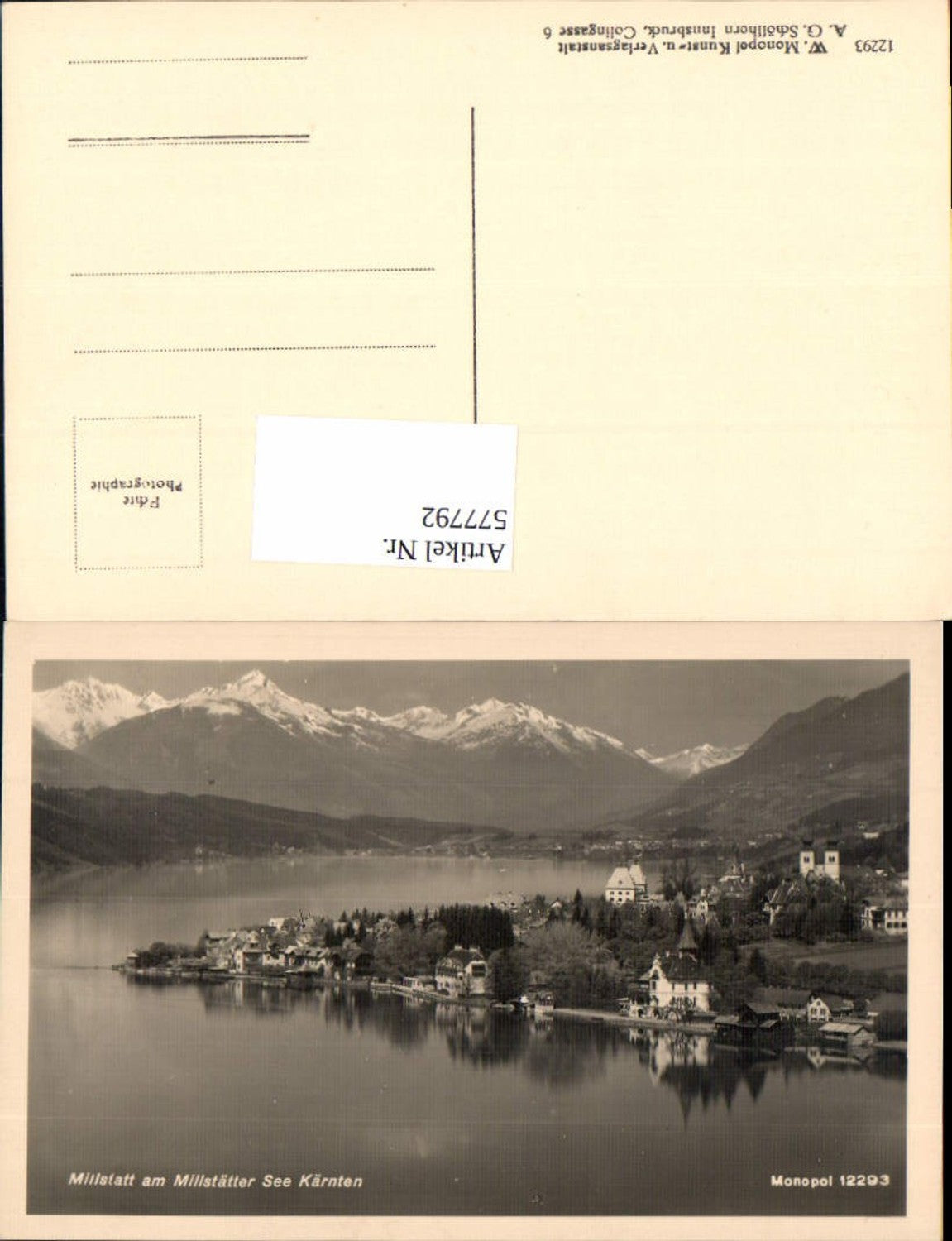 577792, Millstatt am See Millstättersee