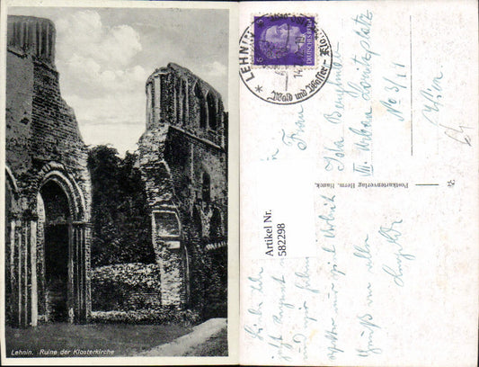 582298, Lehnin Monastery Ruins of the monastery church