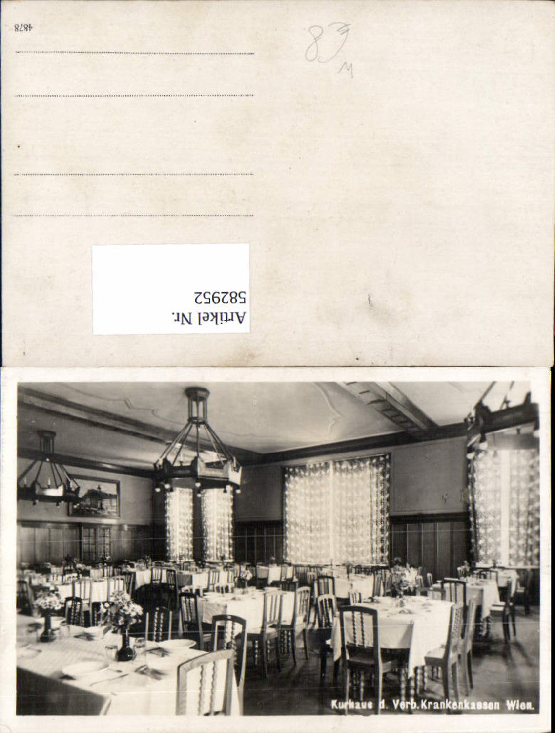 582952, Bad Schallerbach Kurhaus Verbandskrankenkasse