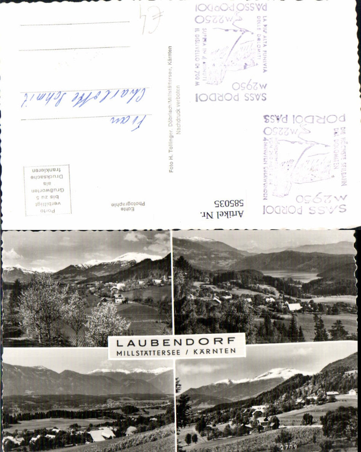 585035, Multi-image Ak Laubendorf Millstatt am See Millstättersee