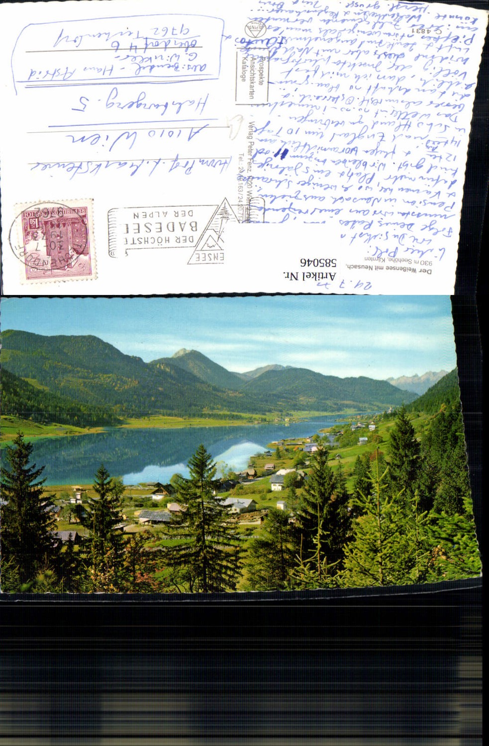585046, Weißensee with Neusach view