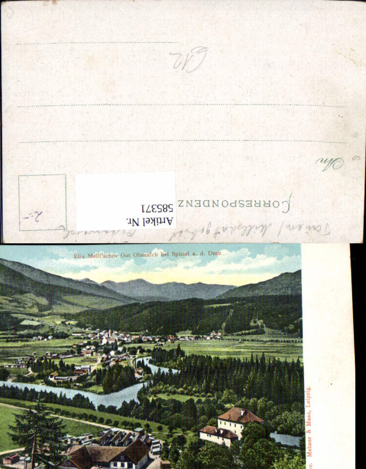 585371, Elio Mellisches Gut Oberaich b. Spittal ad Drau