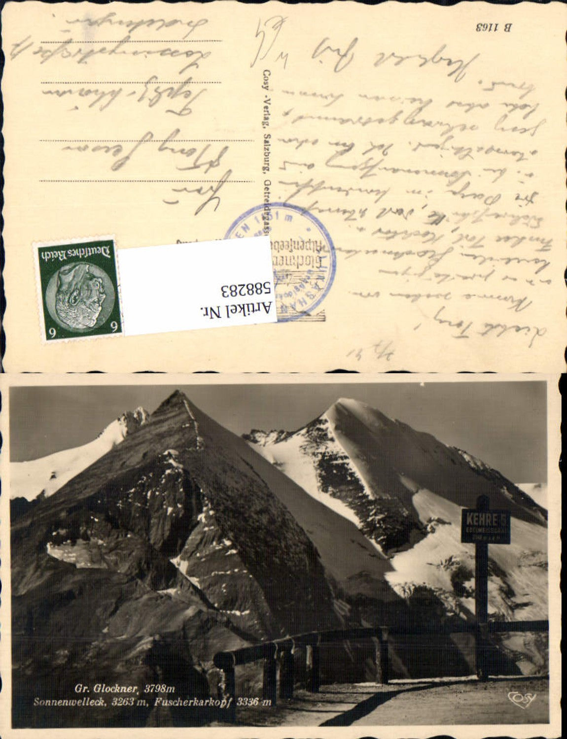 588283, Grossglockner High Alpine Road Heiligenblut Sonnenwelleck