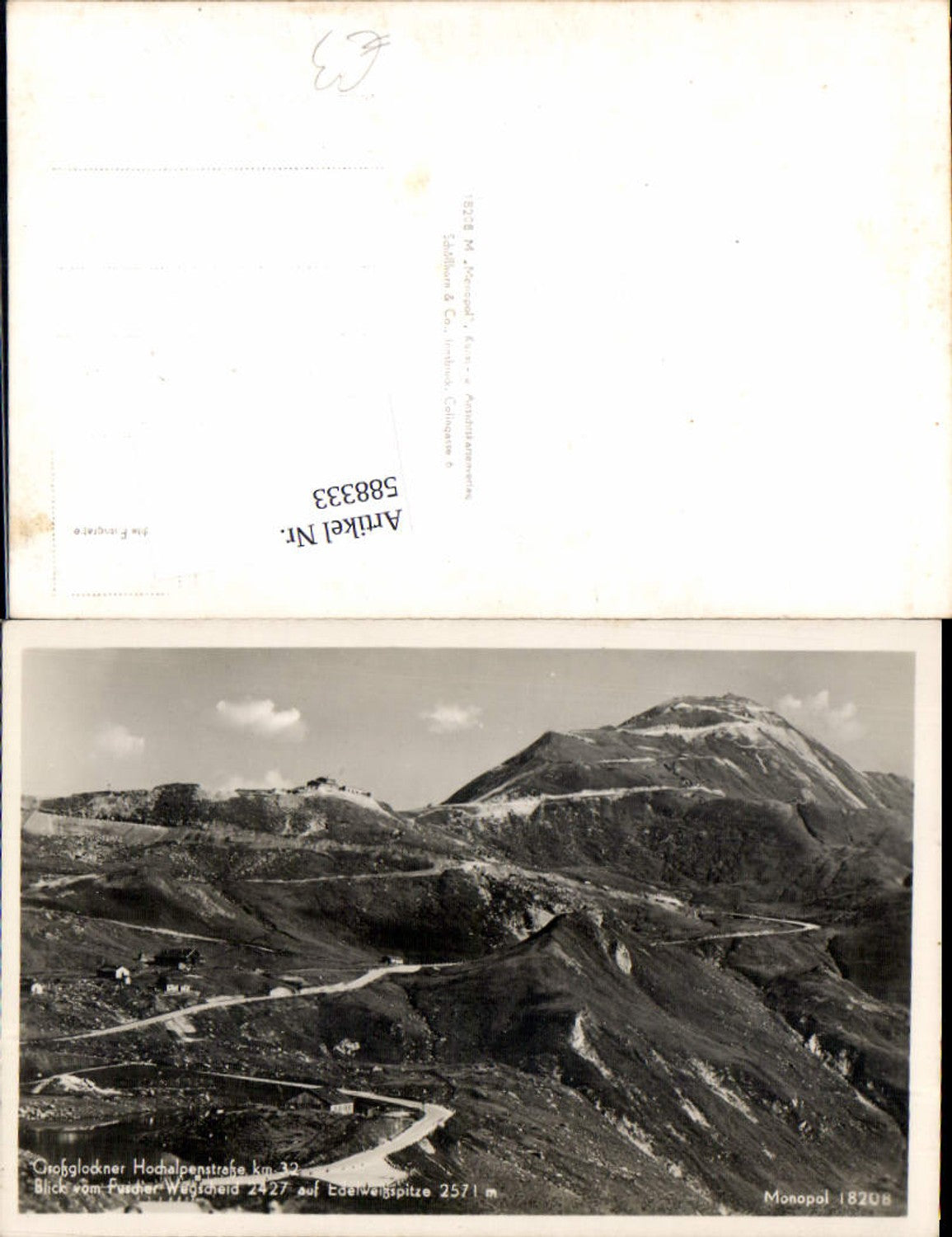 588333, Grossglockner High Alpine Road Heiligenblut Edelweissspitze