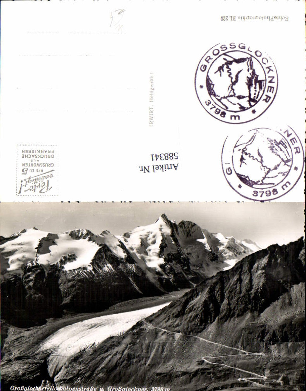 588341, Grossglockner High Alpine Road Heiligenblut Pasterze