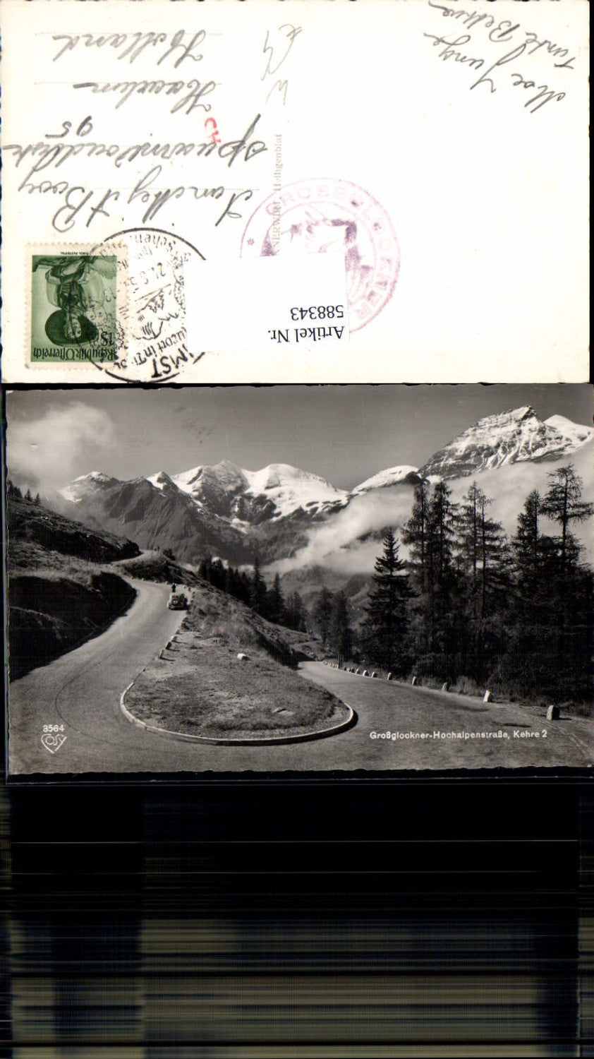 588343, Grossglockner High Alpine Road Heiligenblut Hairpin Bend 2