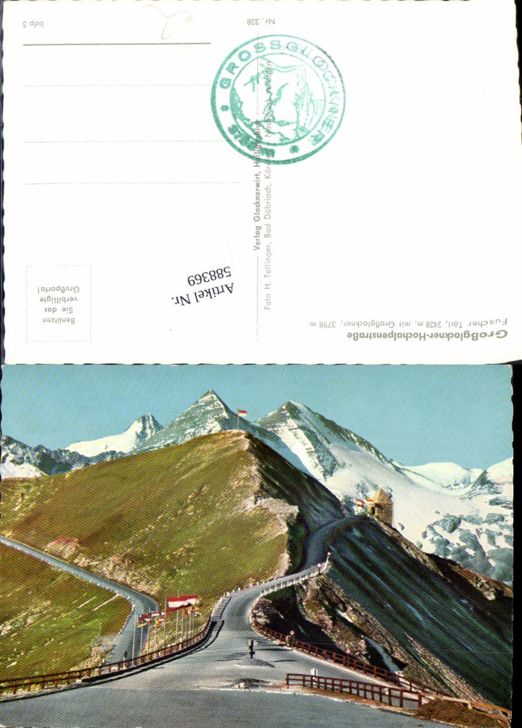 588369, Grossglockner High Alpine Road Heiligenblut Fuschertörl