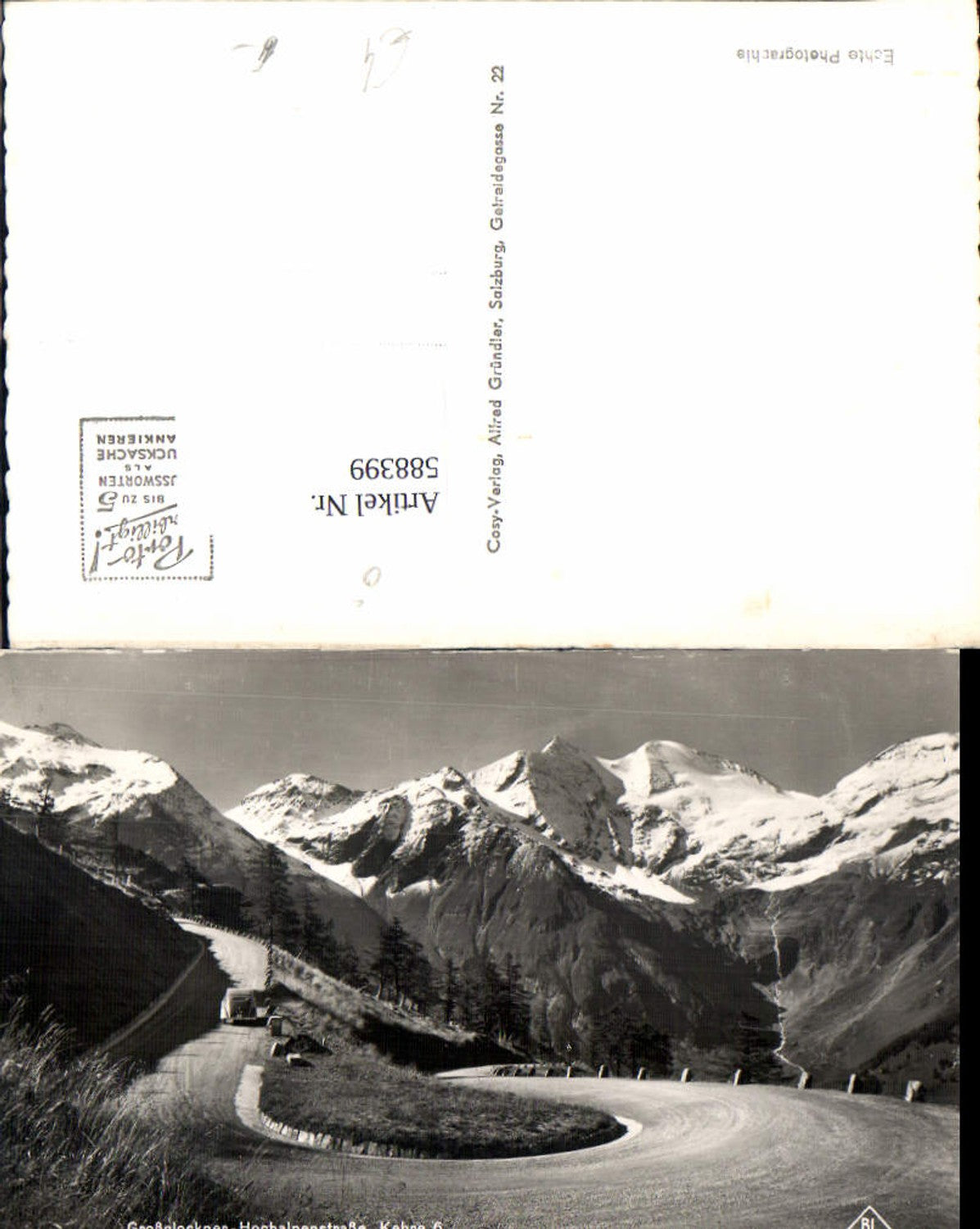 588399, Grossglockner High Alpine Road Heiligenblut Hairpin Bend 6