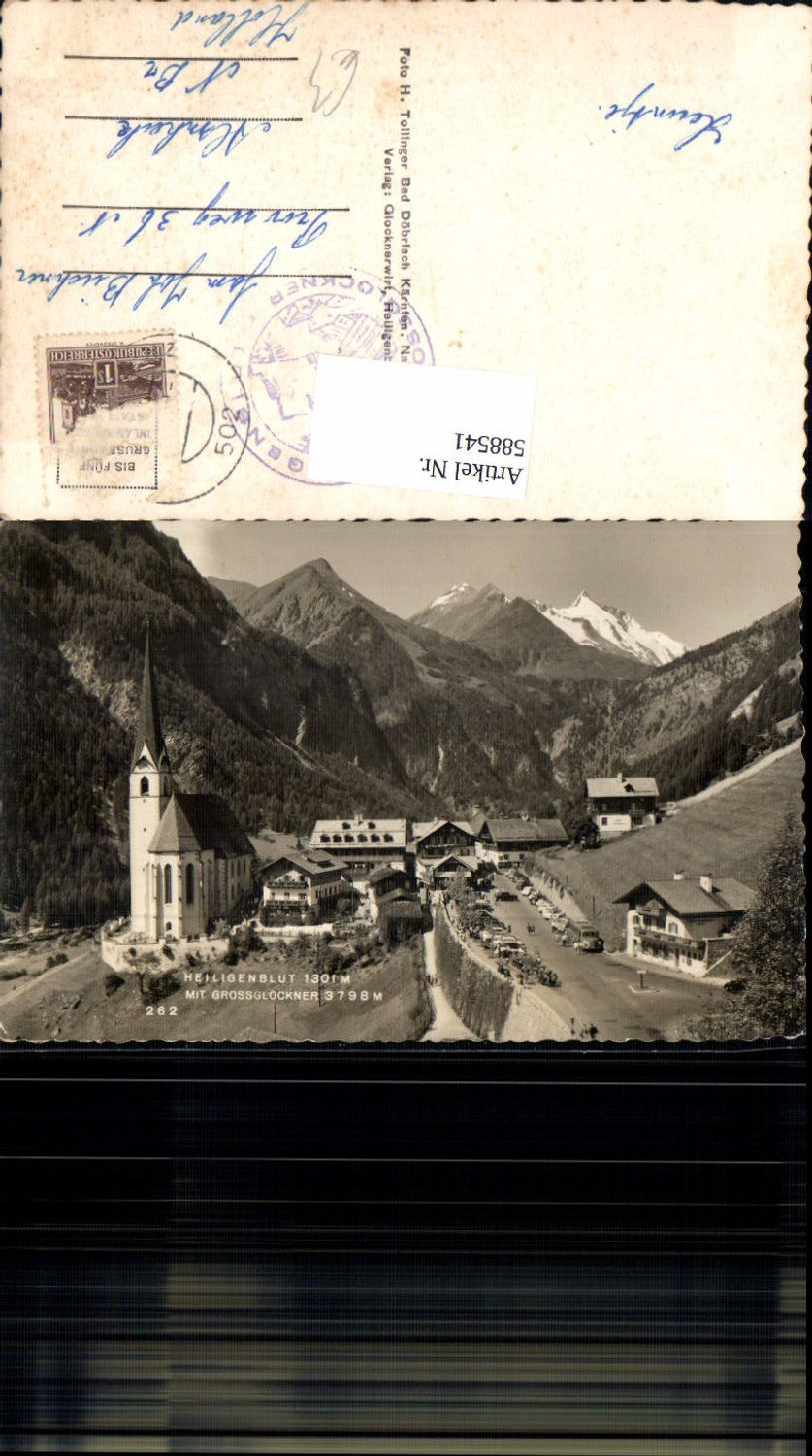 588541, Heiligenblut am Grossglockner Bus Autobus