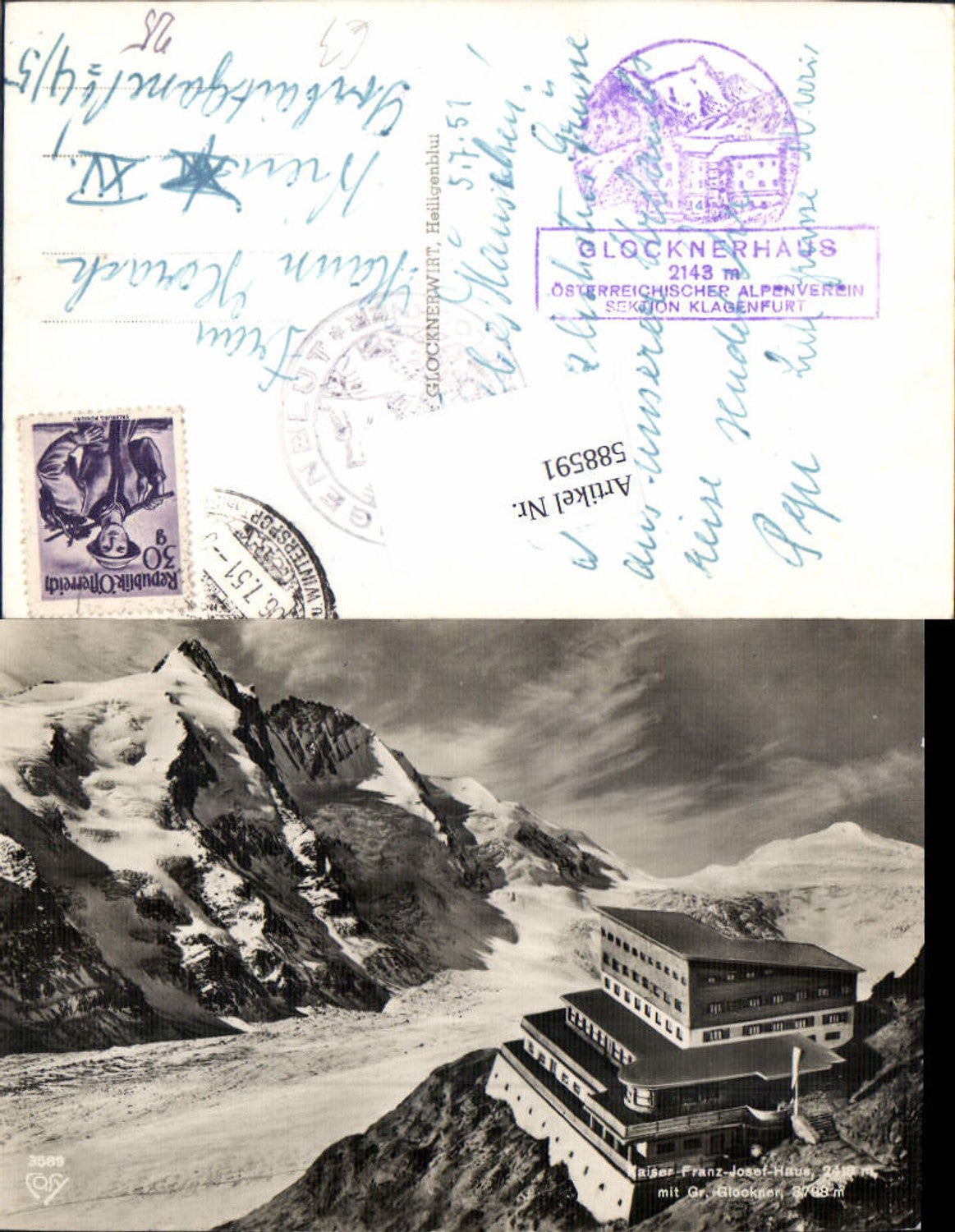 588591, Kaiser Franz Josef House Grossglockner Heiligenblut