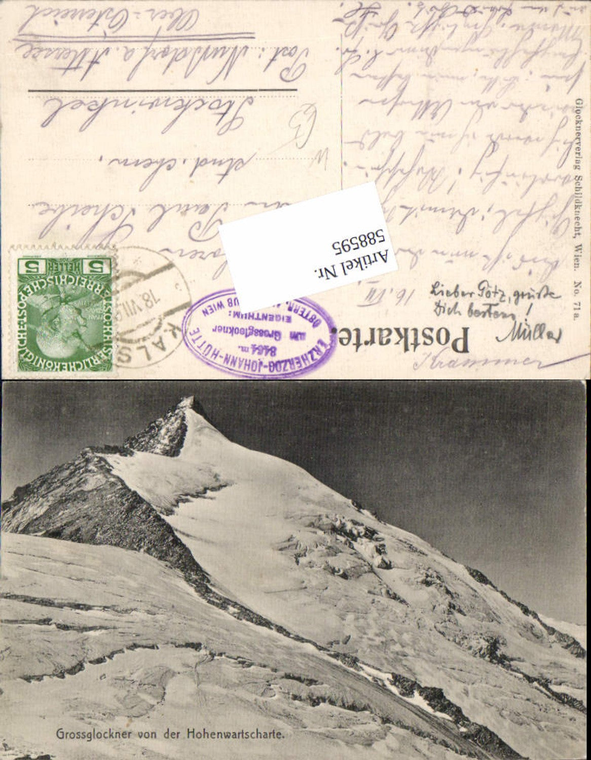 588595, Kaiser Franz Josef House Grossglockner Heiligenblut