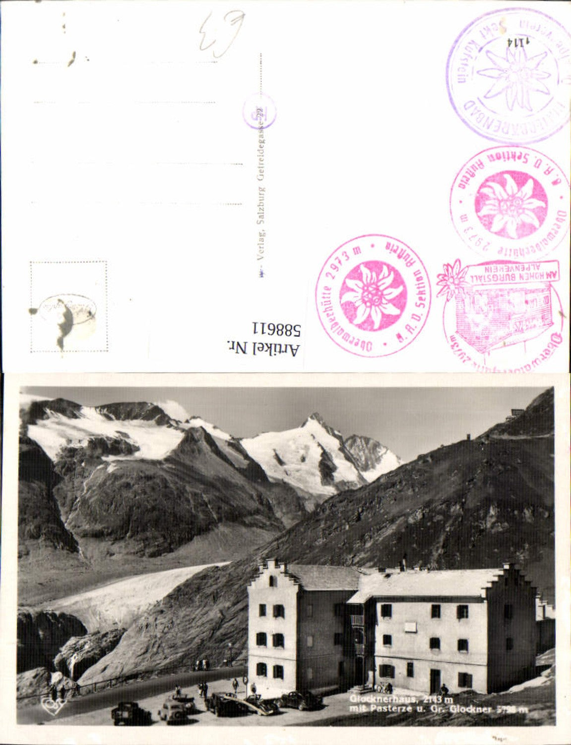 588611, Glocknerhaus am Grossglockner Heiligenblut Adlersruhe