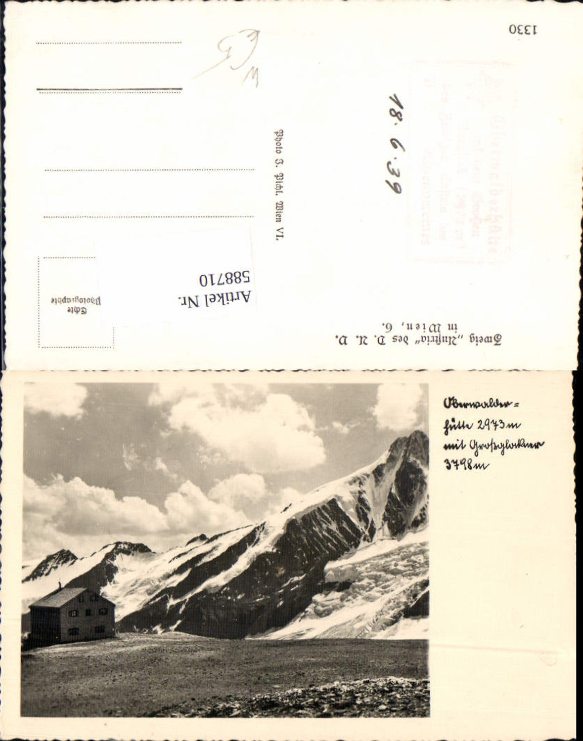 588710, Grossglockner Heiligenblut Oberwalderhütte