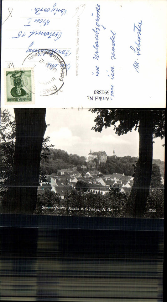 591380, Photo Ak Raabs ad Thaya view