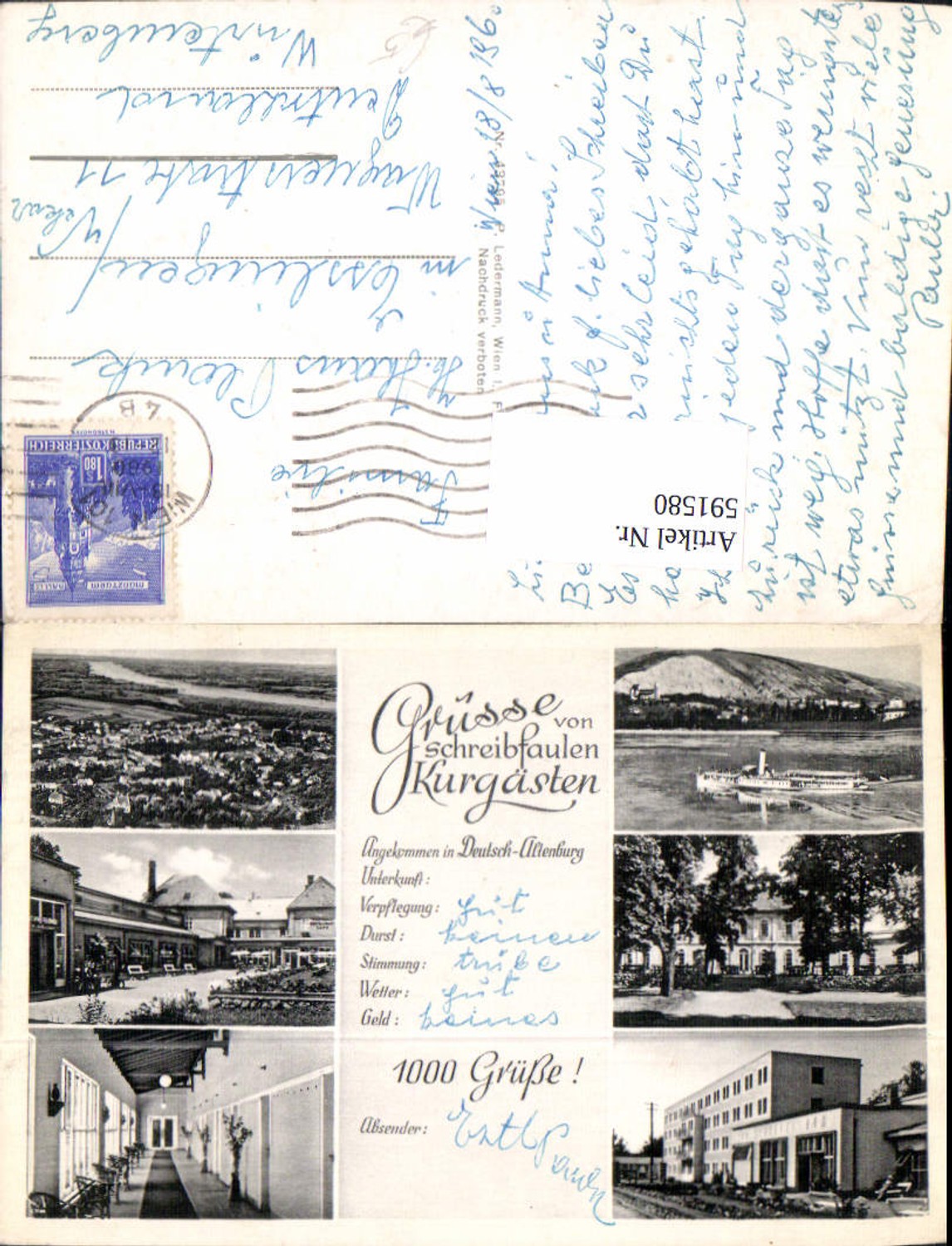 591580,Lazy Writer Bad Deutsch-Altenburg Ship Steamer
