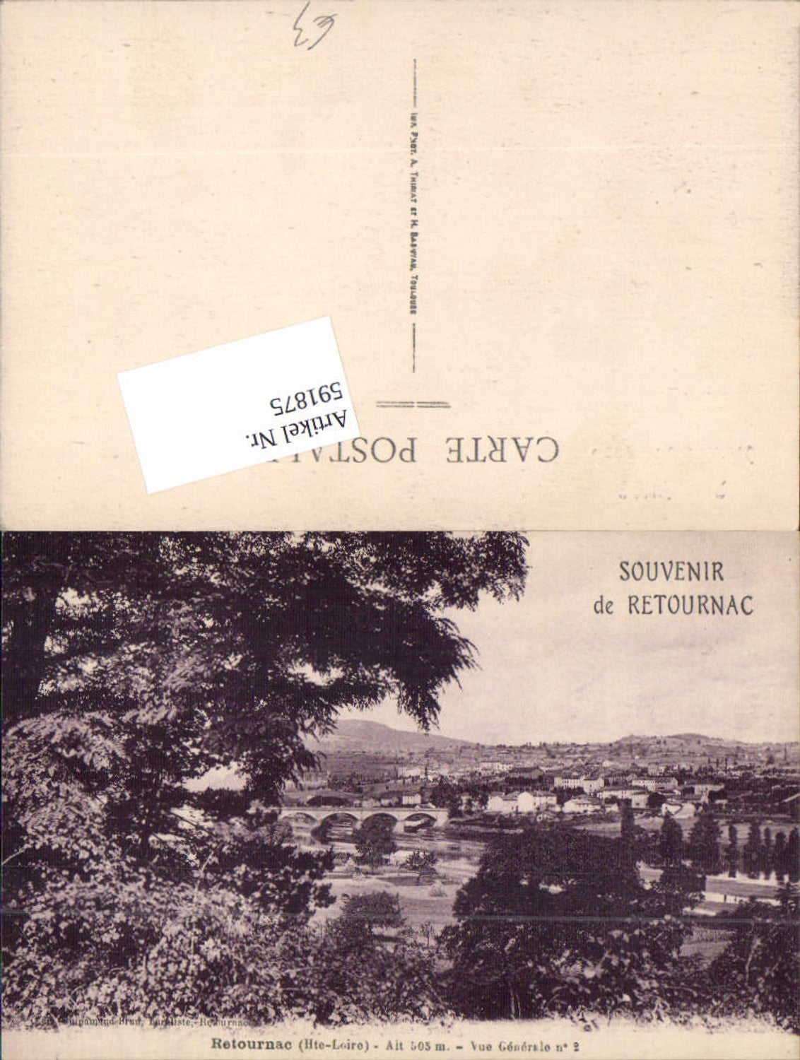 591875,Retournac Haute Loire