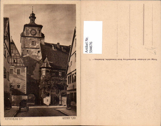 594676, Rothenburg ob der Tauber White Tower