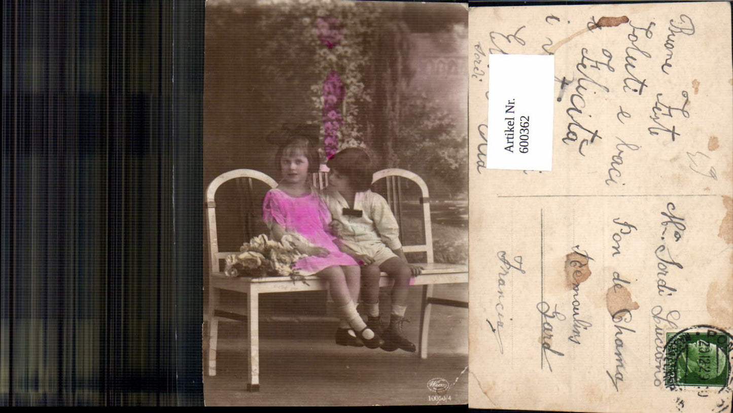 600362, Child Children Boy Girl Hair bow on a bench sitting