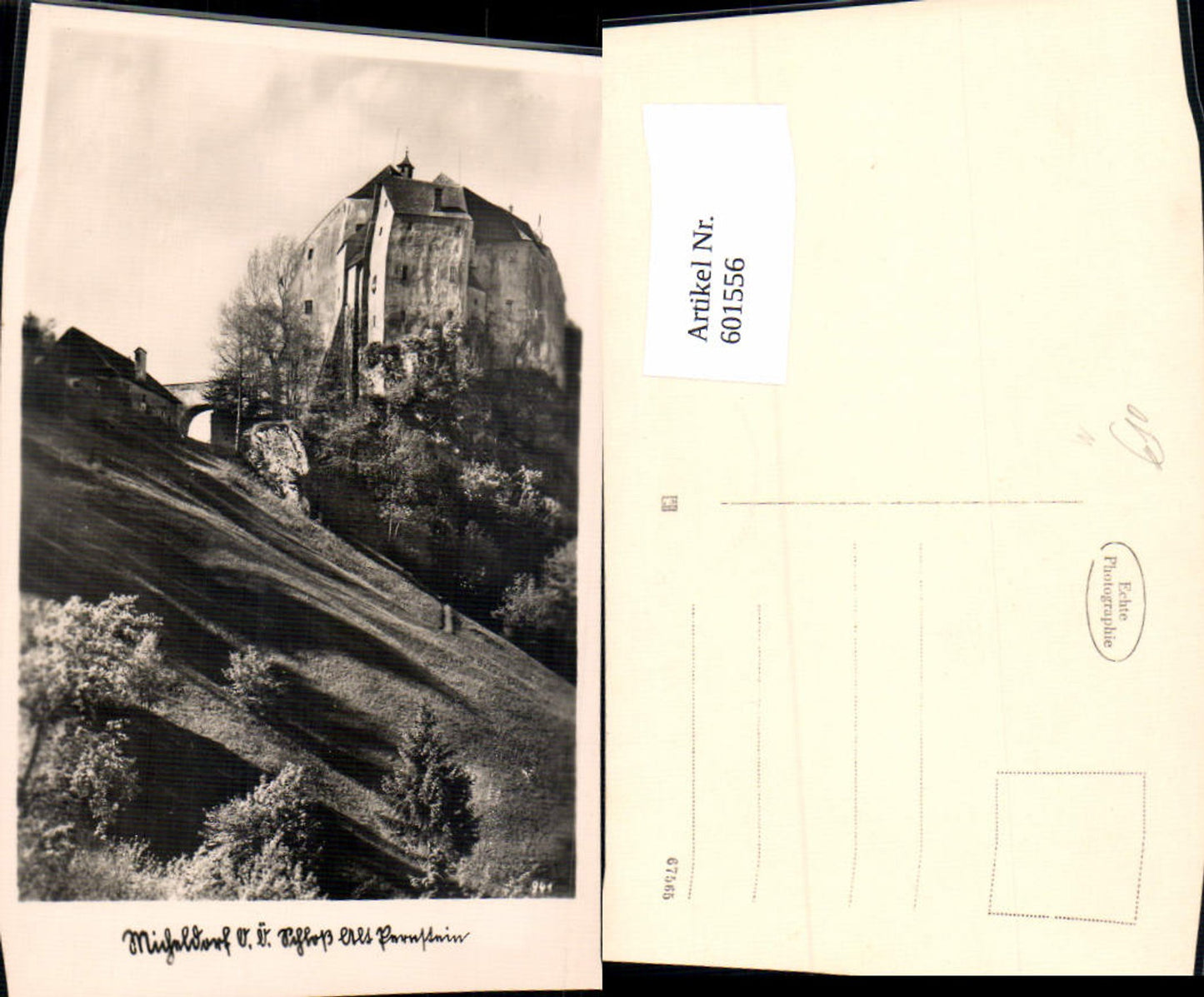601556, Photo Ak Altpernstein Castle Micheldorf