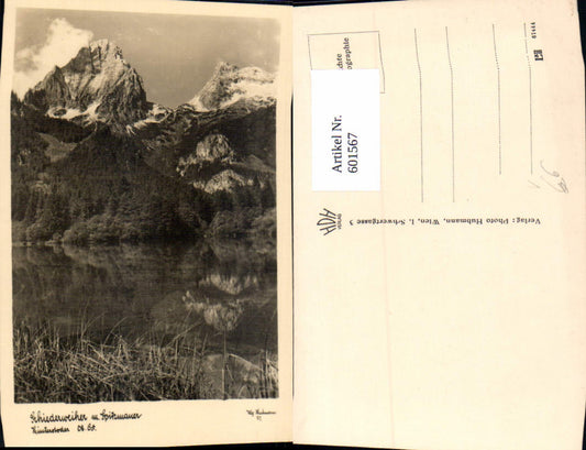 601567,Foto Ak Schiederweiher u. Spitzmauer Hinterstoder pub Hubmann 72