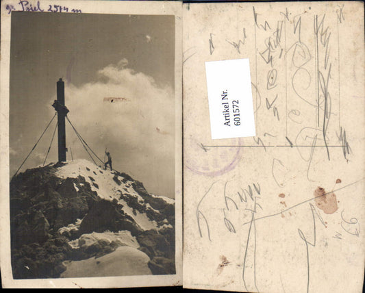 601572,Großer Priel Gipfelkreuz b. Hinterstoder Grünau i. Almtal
