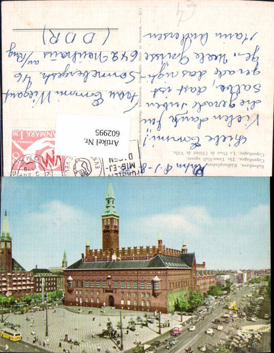 602995,Copenhavn Copenhagen Raadhuset Town Hall Denmark
