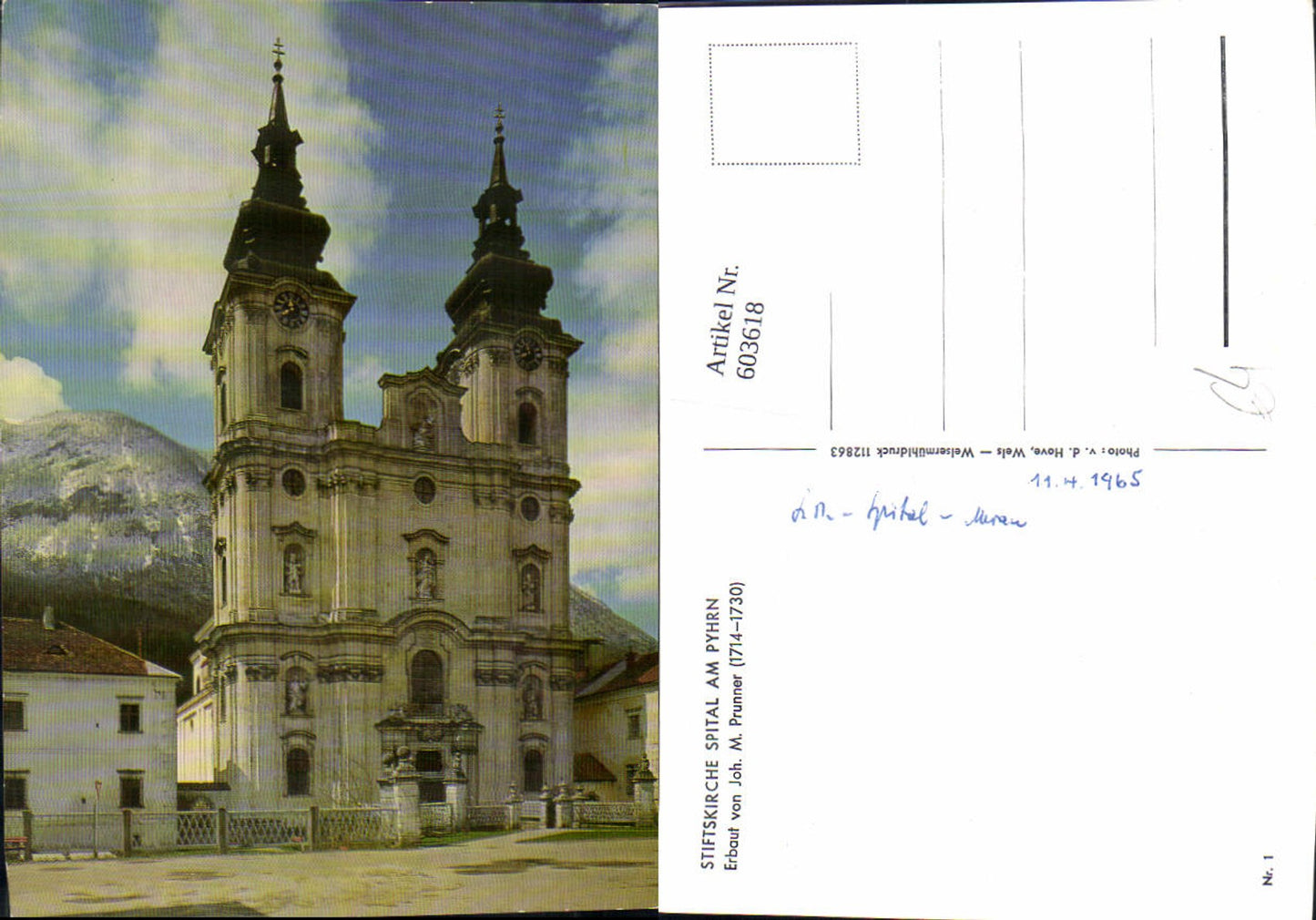 603618, Collegiate Church Spital am Pyhrn