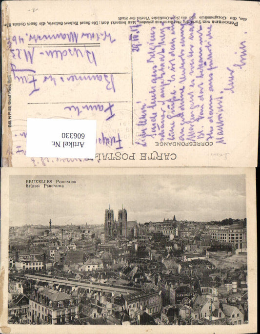 606330, Brussels Bruxelles Panorama