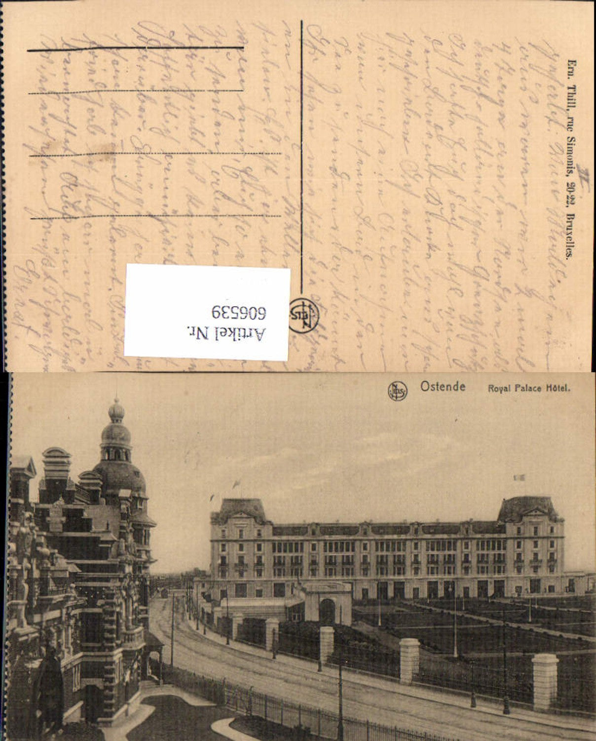606539,Ostend Royal Palace Hotel Belgium