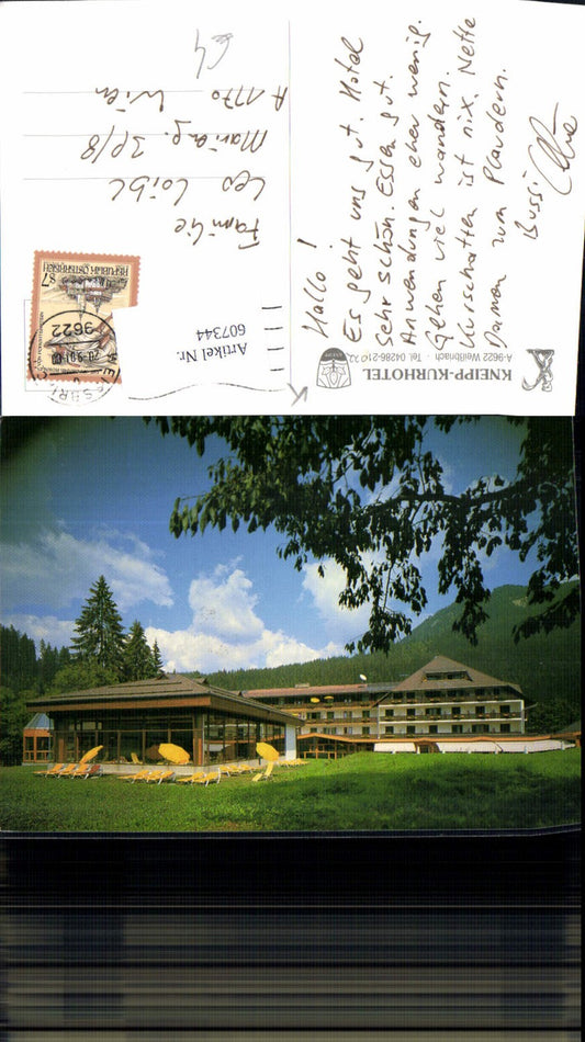 607344, Weißbriach Kneipp-Kurhotel Kneipp
