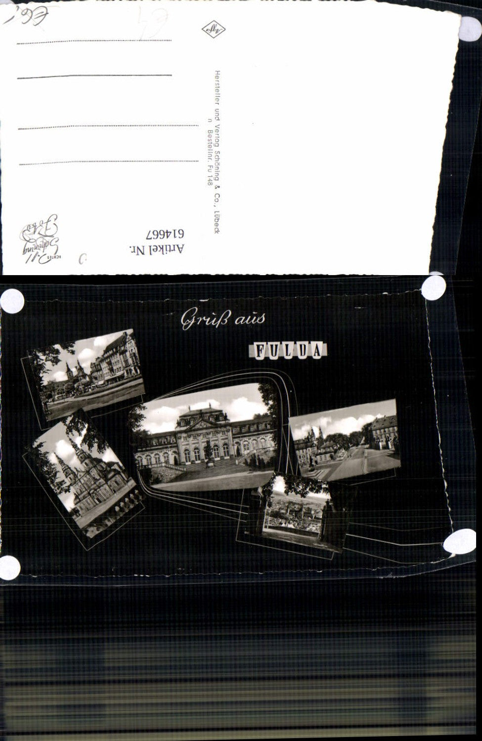 614667, Multi-image Ak Fulda Views 
